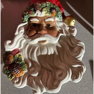 African American Canape Plate NWOT